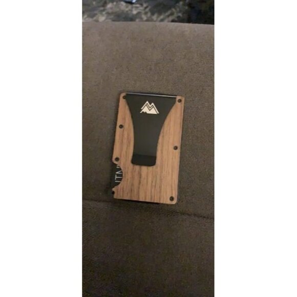 Minimalist Cash Strap, Money Clip and Bi-Fold Card Holder Wallet